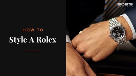 how should a rolex fit on your wrist|how to wear Rolex bracelet.